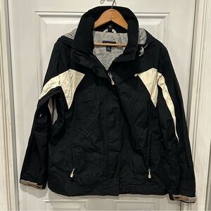 Lands’ End 383620 Women’s Medium 10-12 Jacket Snow Winter Ski Coat V3225/F2656